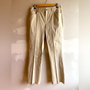 Coldwater Creek Women’s 10 tan denim jeans career preppy party Scandicore sporty